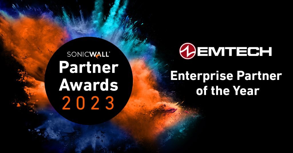 EMTECH Earns 2023 SonicWall Partner Award