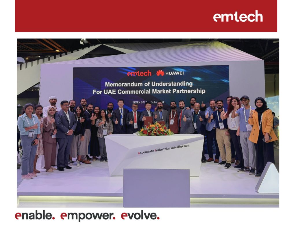 emtech and Huawei Forge Strategic Partnership with MOU Signing at GITEX 2024