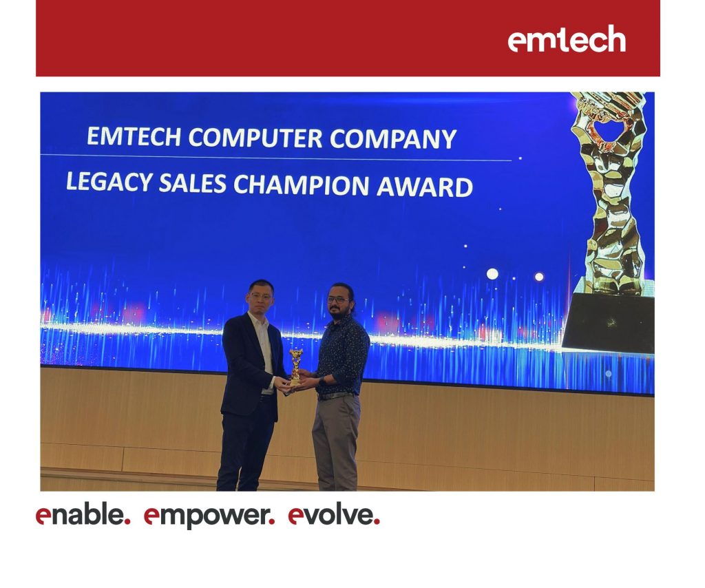 emtech Receives “Legacy Sales Champion Award 2024” from HTL