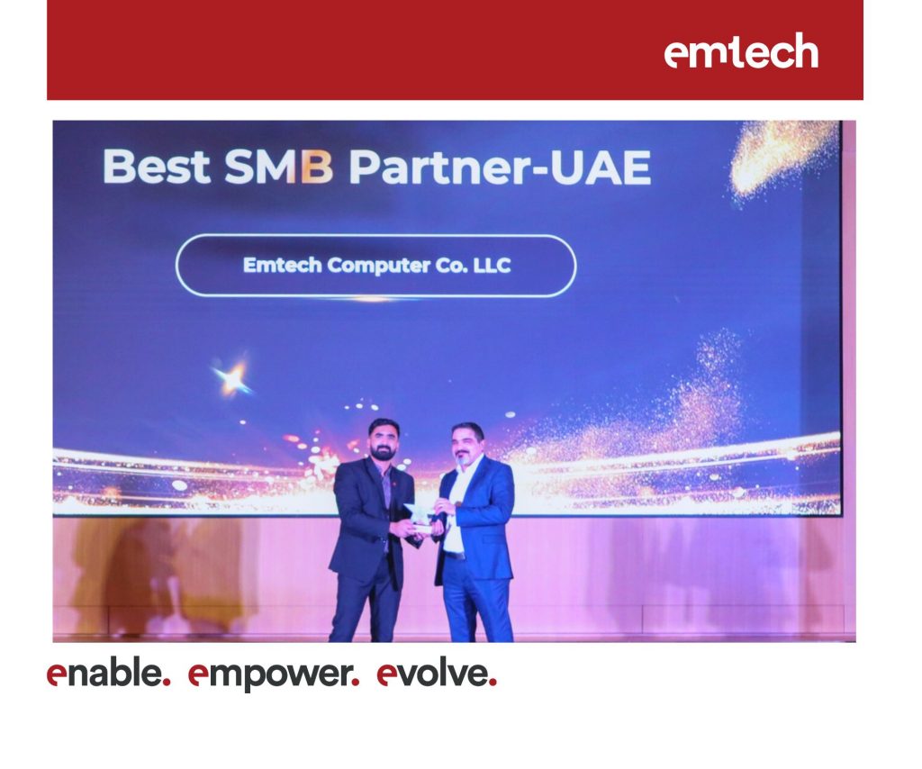 emtech Crowned Best SMB Partner – UAE at CyberShield 2025 Bulwark Partner Summit