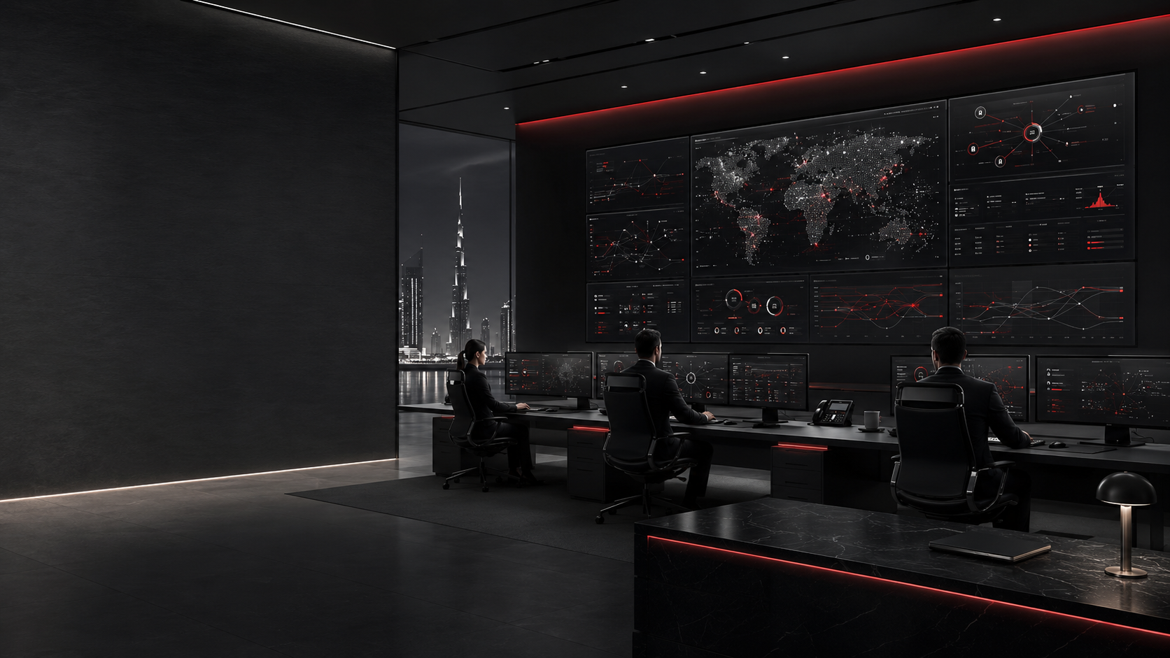 AI SOC monitoring and cybersecurity operations centre