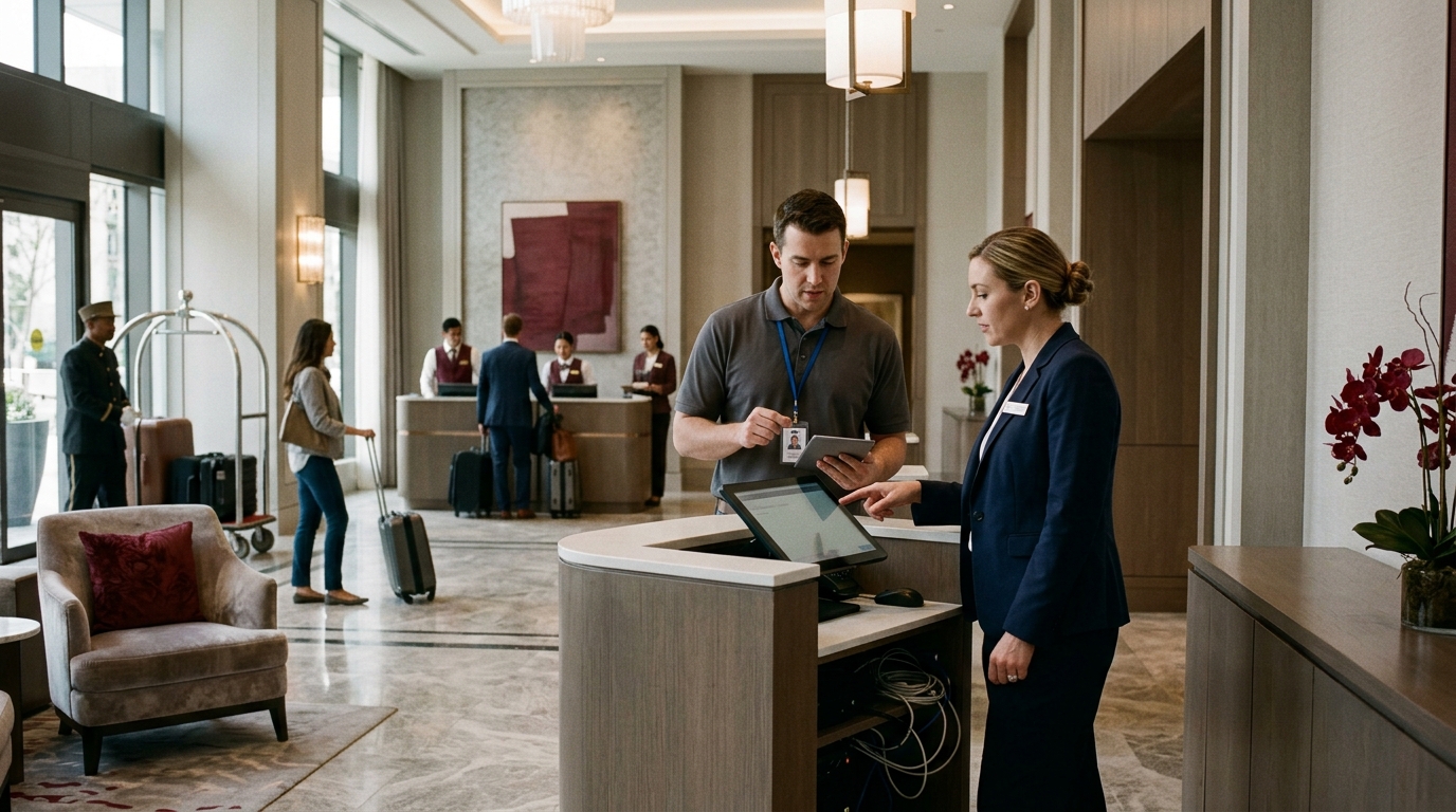 Retail and hospitality managed IT services UAE