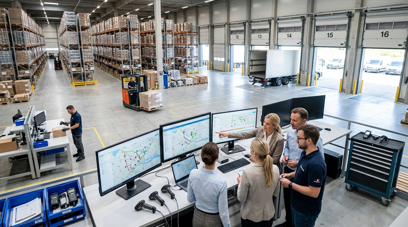Logistics and transport managed IT services UAE