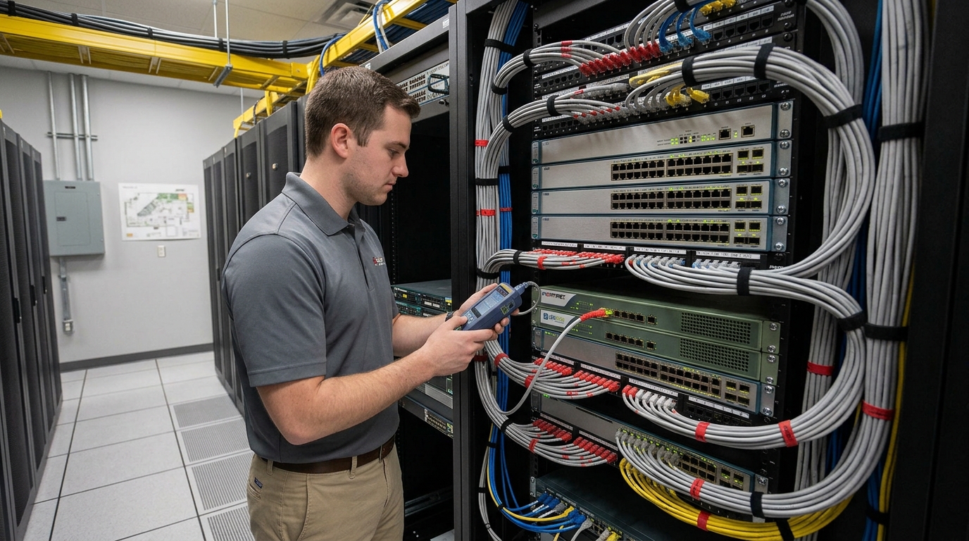 Managed network and security services UAE